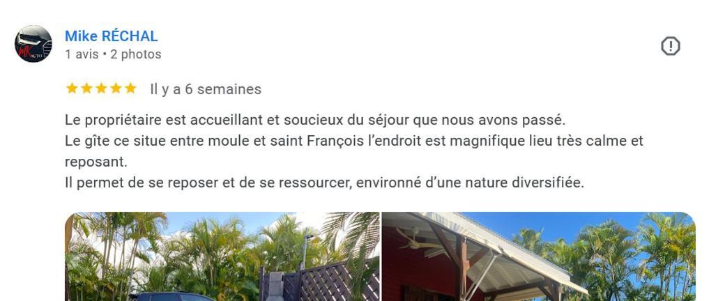 Lodge "Le Temps D'Un Reve" Saint-Francois  Buitenkant foto