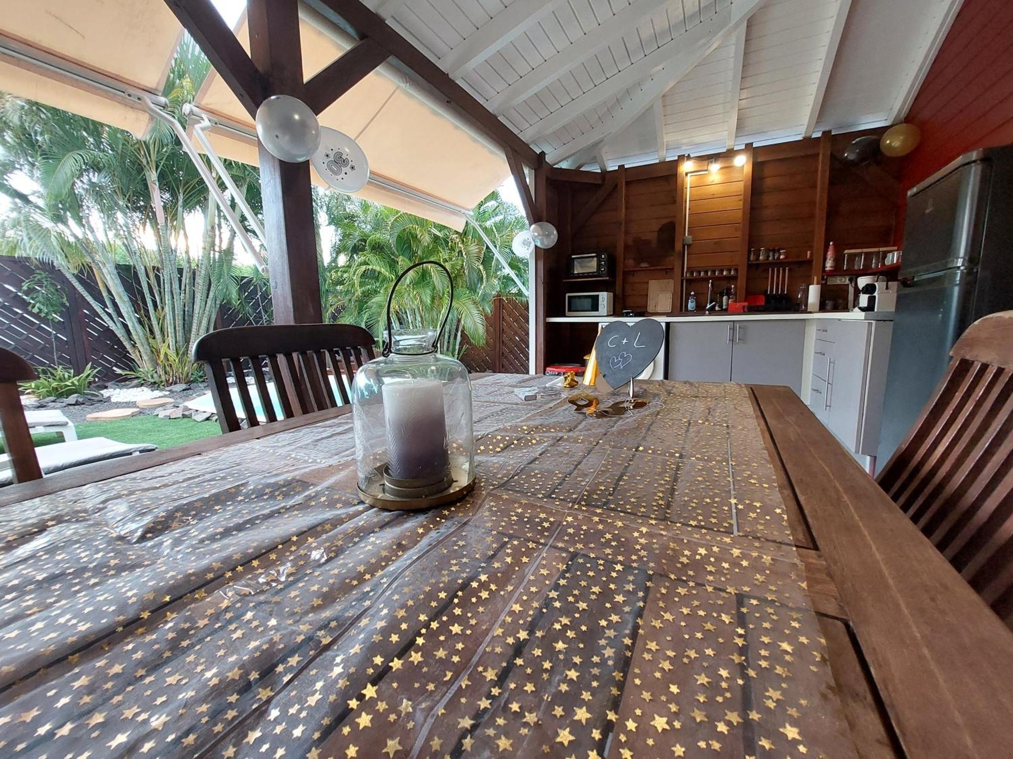 Lodge "Le Temps D'Un Reve" Saint-Francois  Buitenkant foto