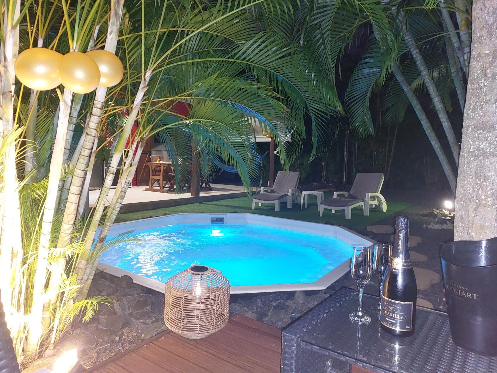 Lodge "Le Temps D'Un Reve" Saint-Francois  Buitenkant foto